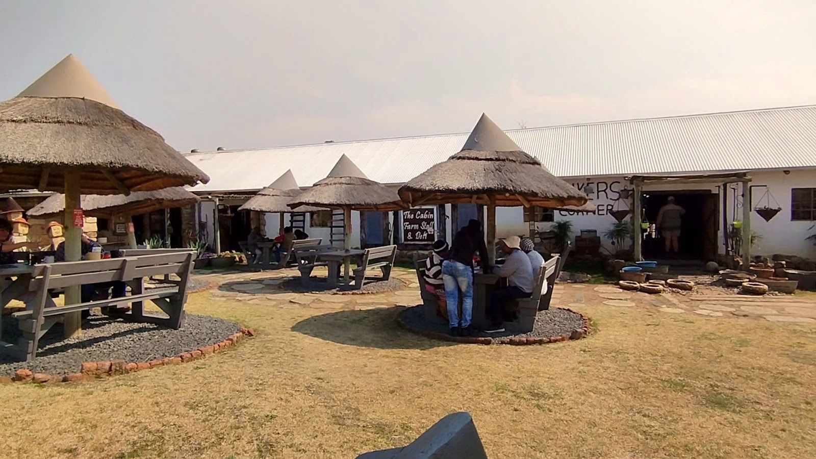The courtyard