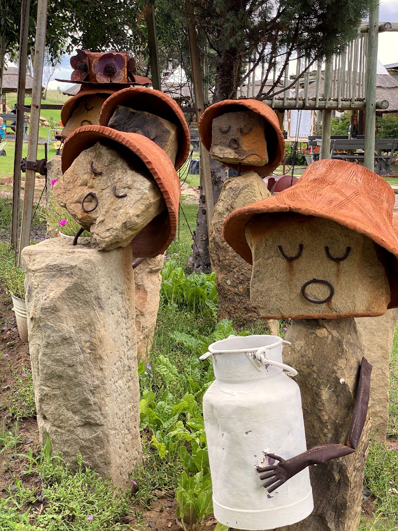 Garden sculptures